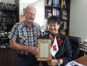 Представители СМИ нашего региона награждены почётными грамотами Красного Креста