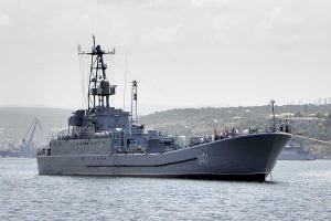 Боевой корабль "Кировоград" изучил условия весеннего плавания на Дунае