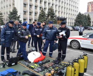 ОБСЕ подарила одесским спасателям оборудование