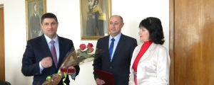 Работника "Жилсервиса" наградили грамотой Кабмина