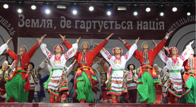 Фестиваль "Украинская Бессарабия" - грандиозный, мощный, ошеломляющий подарок городу!