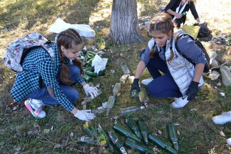 Ренийские школьники включились в борьбу за чистоту родной природы
