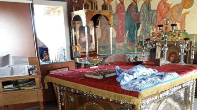 Из сельского храма в Приозёрном похищены старинные иконы