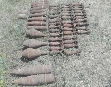 В Измаильском районе обнаружен тайник со снарядами