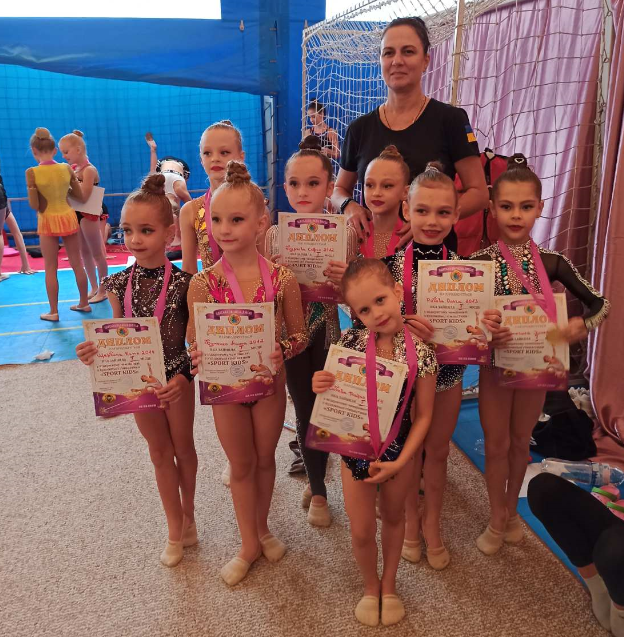 11 медалей из Одессы привезли измаильские гимнастки - лучшие на “SPORT KIDS”