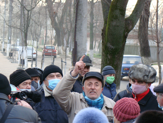В Рени состоялась третья акция протеста против коммунальных тарифов