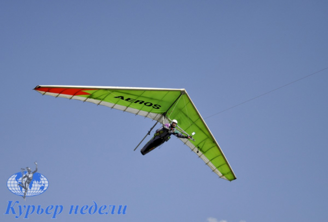 Ренийский дельтапланерист открыл сезон полётов в Придунавье (фото, видео)