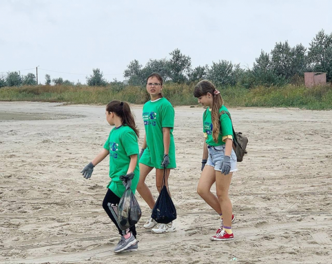 Эко-акция: на побережье Чёрного моря и в дельте Дуная трудились волонтёры