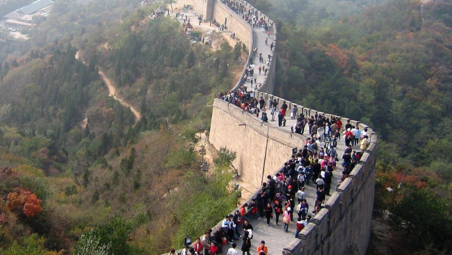 В Китае из-за землетрясения обрушилась часть Великой стены