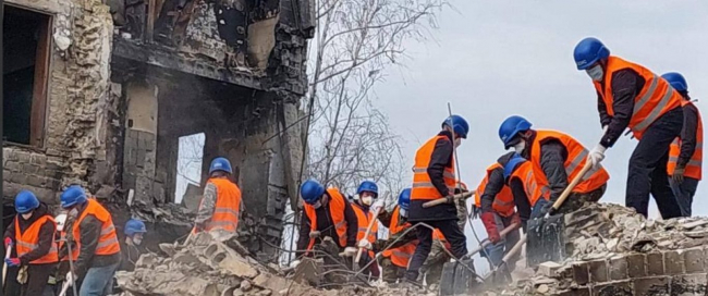 В Україні стартував проєкт "Добробат" для відбудови зруйнованої інфраструктури