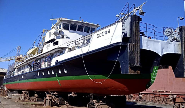 Завершено основну частину капітального докового ремонту буксиру "Софія"