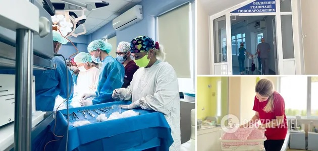Львівські хірурги врятували немовля, яке народилося із пухлиною вагою в кілограм