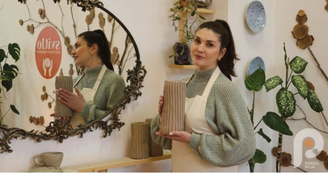 Ховала посуд від прильотів: як офіціантка з Одеси під час війни відкрила студію кераміки