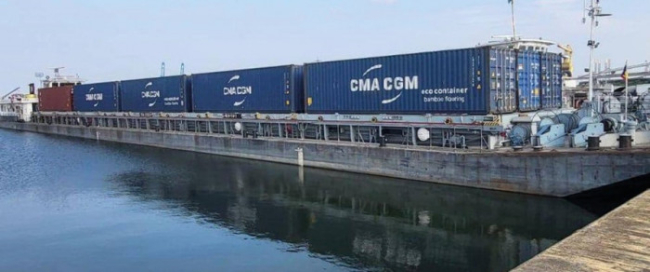 УДП починає формувати баржеві контейнерні каравани
